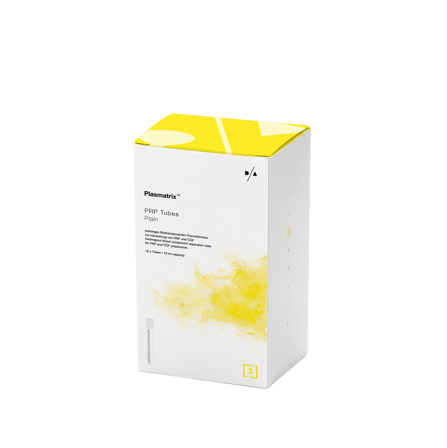 PRP-/CGF Plain Tubes